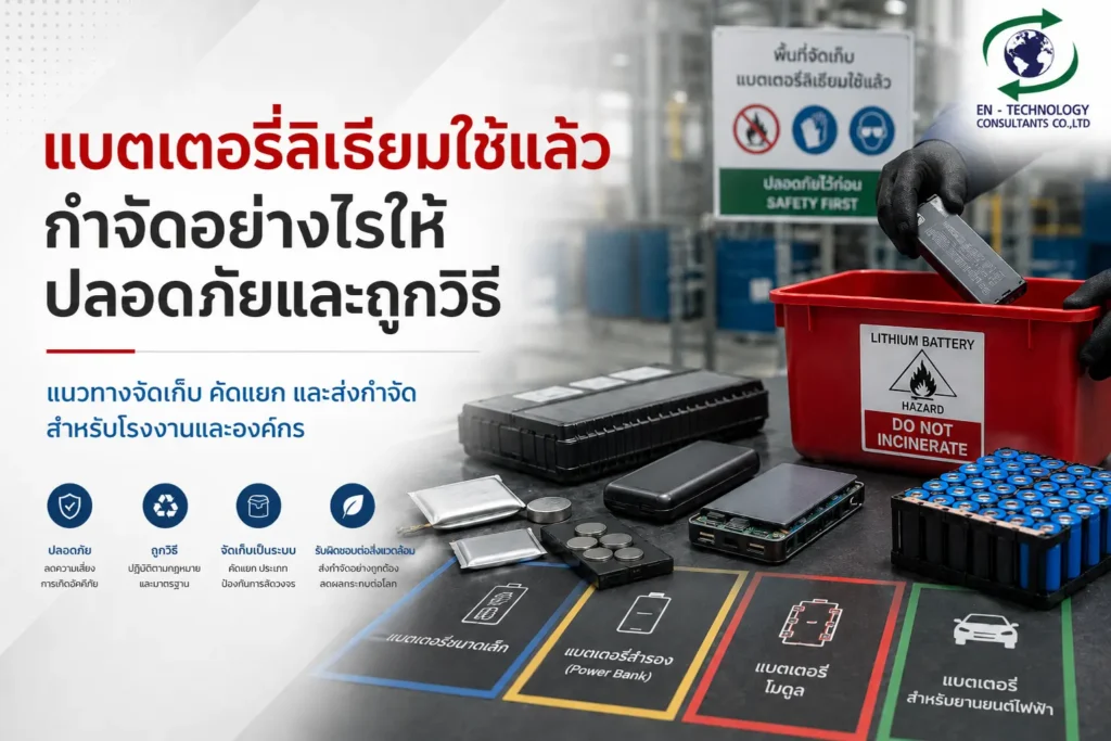 แบตเตอรี่ลิเธียม